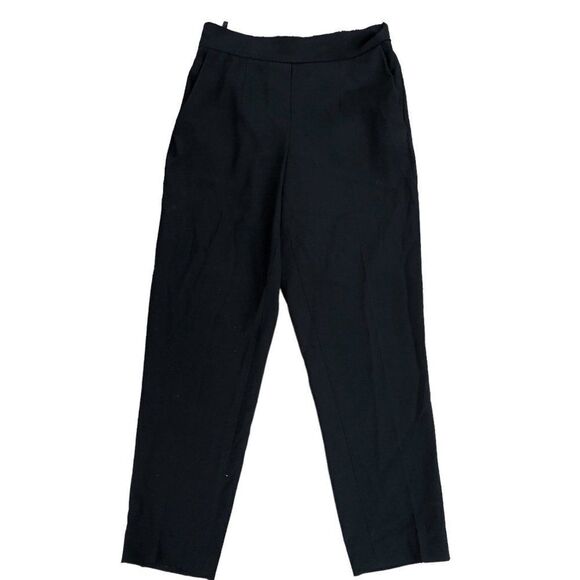 148$ RETAIL Babaton Cohen Pant Cropped, mid-rise pleated trouser Size 0 Black - Picture 10 of 10